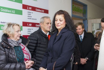 Hejtman Rozbořil otevřel zrekonstruovaný dům seniorů v Náměšti na Hané
