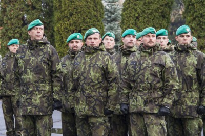 Hejtman uctil památku obětí vojenských konfliktů a poděkoval válečným veteránům