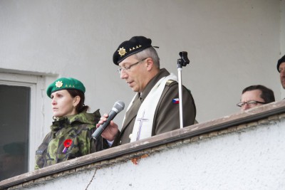 Hejtman uctil památku obětí vojenských konfliktů a poděkoval válečným veteránům