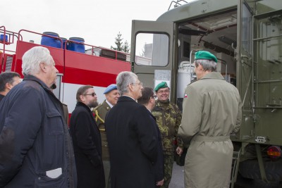 Hejtman uctil památku obětí vojenských konfliktů a poděkoval válečným veteránům