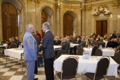 Hejtman uctil památku obětí vojenských konfliktů a poděkoval válečným veteránům