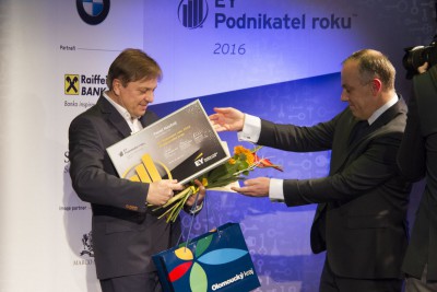 Titul EY Podnikatel roku Olomouckého kraje získal Pavel Koutný