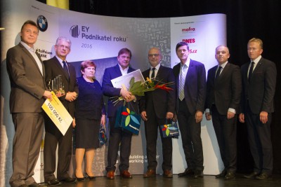 Titul EY Podnikatel roku Olomouckého kraje získal Pavel Koutný