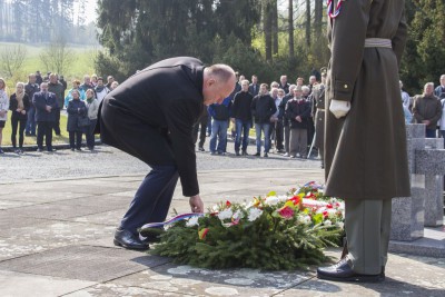 Vedení Olomouckého kraje uctilo památku obětí javoříčské a zákřovské tragédie