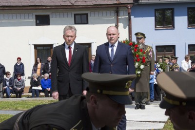 Vedení Olomouckého kraje uctilo památku obětí javoříčské a zákřovské tragédie