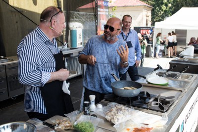 Hejtman Ladislav Okleštěk navštívil Garden Food Festival v Olomouci