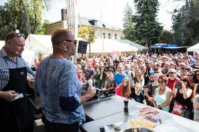 Hejtman Ladislav Okleštěk navštívil Garden Food Festival v Olomouci