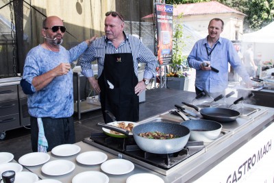 Hejtman Ladislav Okleštěk navštívil Garden Food Festival v Olomouci