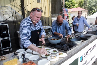 Hejtman Ladislav Okleštěk navštívil Garden Food Festival v Olomouci