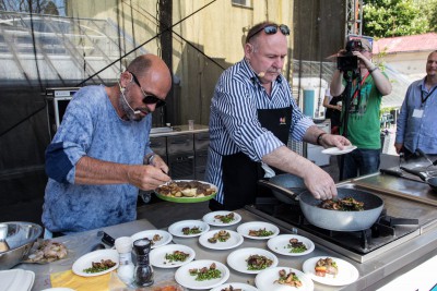 Hejtman Ladislav Okleštěk navštívil Garden Food Festival v Olomouci