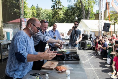 Hejtman Ladislav Okleštěk navštívil Garden Food Festival v Olomouci