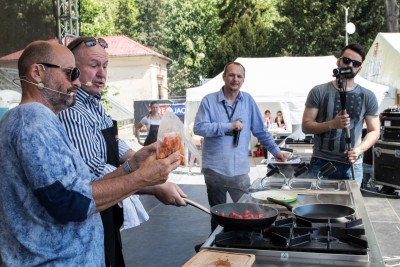 Hejtman Ladislav Okleštěk navštívil Garden Food Festival v Olomouci