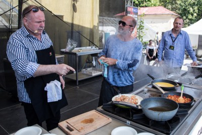 Hejtman Ladislav Okleštěk navštívil Garden Food Festival v Olomouci