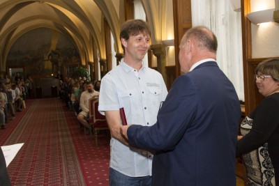 Hejtman Ladislav Okleštěk ocenil dobrovolné dárce krve