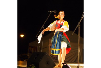 Hejtman Ladislav Okleštěk se zúčastnil mezinárodního folklorního festivalu ve Velké Bystřici