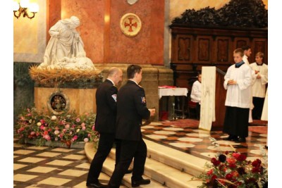  Náměstek hejtmana Olomouckého kraje Jiří Zemánek se zúčastnil mše za Policii ČR 