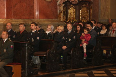  Náměstek hejtmana Olomouckého kraje Jiří Zemánek se zúčastnil mše za Policii ČR 