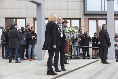 Prezident Miloš Zeman zahájil návštěvu Olomouckého kraje