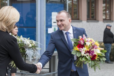 Prezident Miloš Zeman zahájil návštěvu Olomouckého kraje