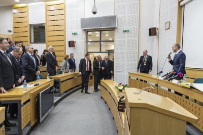 Prezident Miloš Zeman zahájil návštěvu Olomouckého kraje