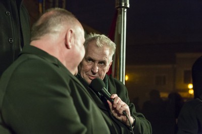 Prezident Miloš Zeman zahájil návštěvu Olomouckého kraje