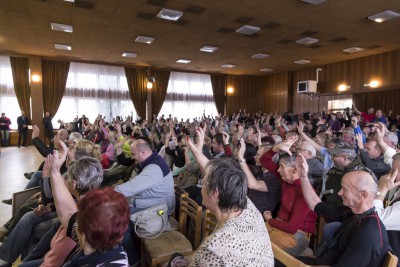 Tečku za návštěvou prezidenta udělala Vápenná