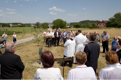 Svěcení cisterny v Pavlově