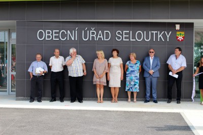 Nová budova Obecního úřadu v Seloutkách