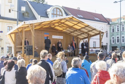 Prezident Miloš Zeman na návštěvě v Olomouckém kraji