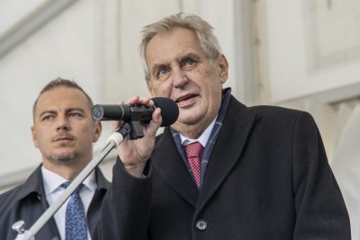 Prezident Miloš Zeman na návštěvě v Olomouckém kraji