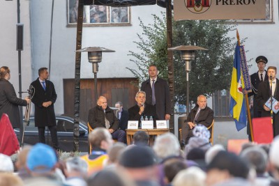 Prezident Miloš Zeman na návštěvě v Olomouckém kraji