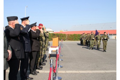 Slavnostní odhalení pomníku válečným veteránům