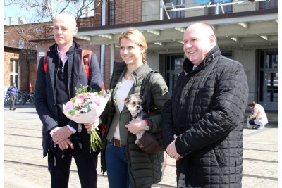 Hejtman Ladislav Okleštěk přijal hráčky českého fedcupového týmu 