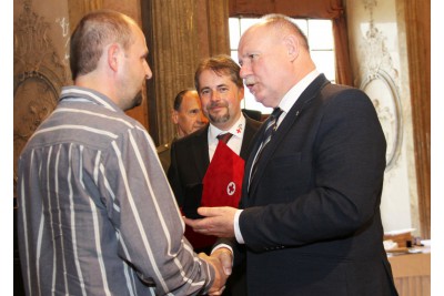 Zlaté kříže pro dárce krve