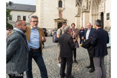Hejtman Ladislav Okleštěk zahájil letošní Noc kostelů     Foto: Člověk a víra/Pavel Langer