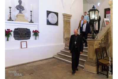 Hejtman Ladislav Okleštěk zahájil letošní Noc kostelů     Foto: Člověk a víra/Pavel Langer