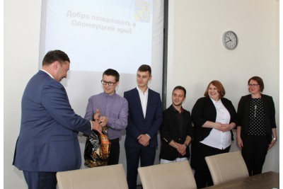 Návštěva studentů z Kostromy