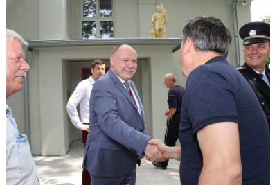 Slavnostní otevření hasičské zbrojnice Olomouc - Chválkovice