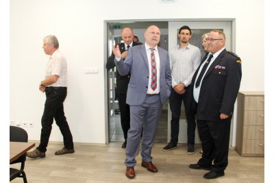 Slavnostní otevření hasičské zbrojnice Olomouc - Chválkovice