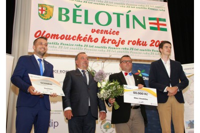 Vesnicí roku je Bělotín