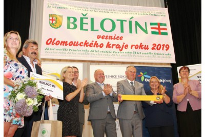Vesnicí roku je Bělotín