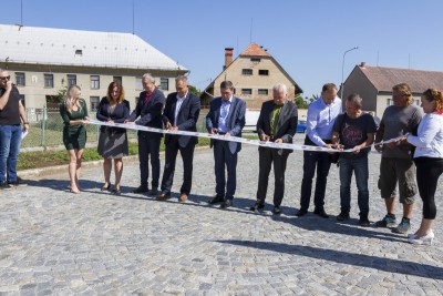 V Příkazech zatáhli za jeden provaz. Výsledkem je opravený průtah obcí