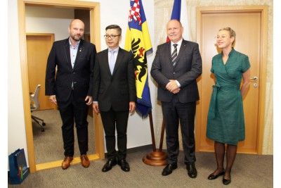 Vedení Olomouckého kraje jednalo o spolupráci při výměnných pobytech studentů