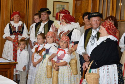 Hejtman Ladislav Okleštěk se zúčastnil Prostějovských hanáckých slavností    Foto: MmPv