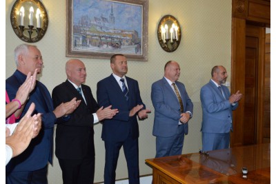 Hejtman Ladislav Okleštěk se zúčastnil Prostějovských hanáckých slavností Foto: MmPv