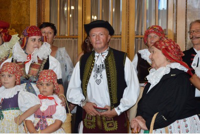 Hejtman Ladislav Okleštěk se zúčastnil Prostějovských hanáckých slavností Foto: MmPv