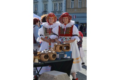 Hejtman Ladislav Okleštěk se zúčastnil Prostějovských hanáckých slavností Foto: MmPv