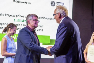 Ceny životního prostředí ovládl Sluňákov. Jeho ředitel navíc dostal cenu hejtmana    Foto: Filip Jančo