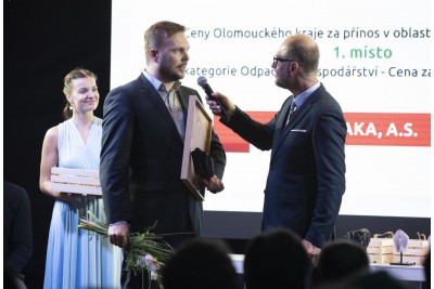 Ceny životního prostředí ovládl Sluňákov. Jeho ředitel navíc dostal cenu hejtmana    Foto: Filip Jančo