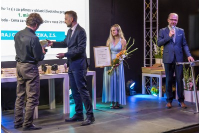 Ceny životního prostředí ovládl Sluňákov. Jeho ředitel navíc dostal cenu hejtmana    Foto: Filip Jančo